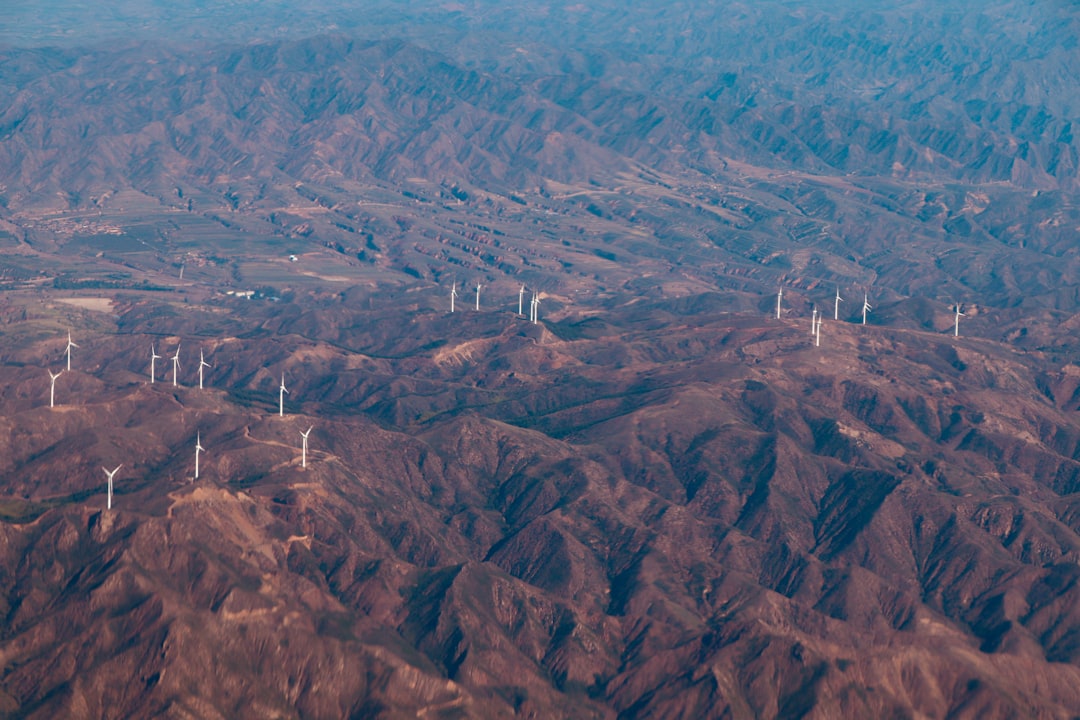 aerial view of brown mountains during daytime