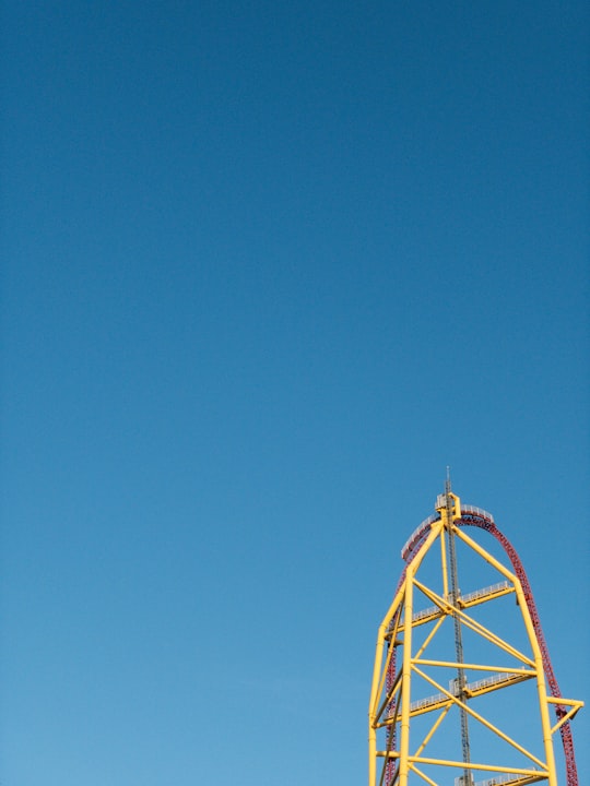 white metal tower under blue sky during daytime in Upper Sandusky United States