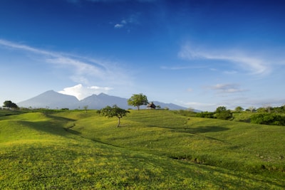 A picturesque landscape of the Barsana hills.