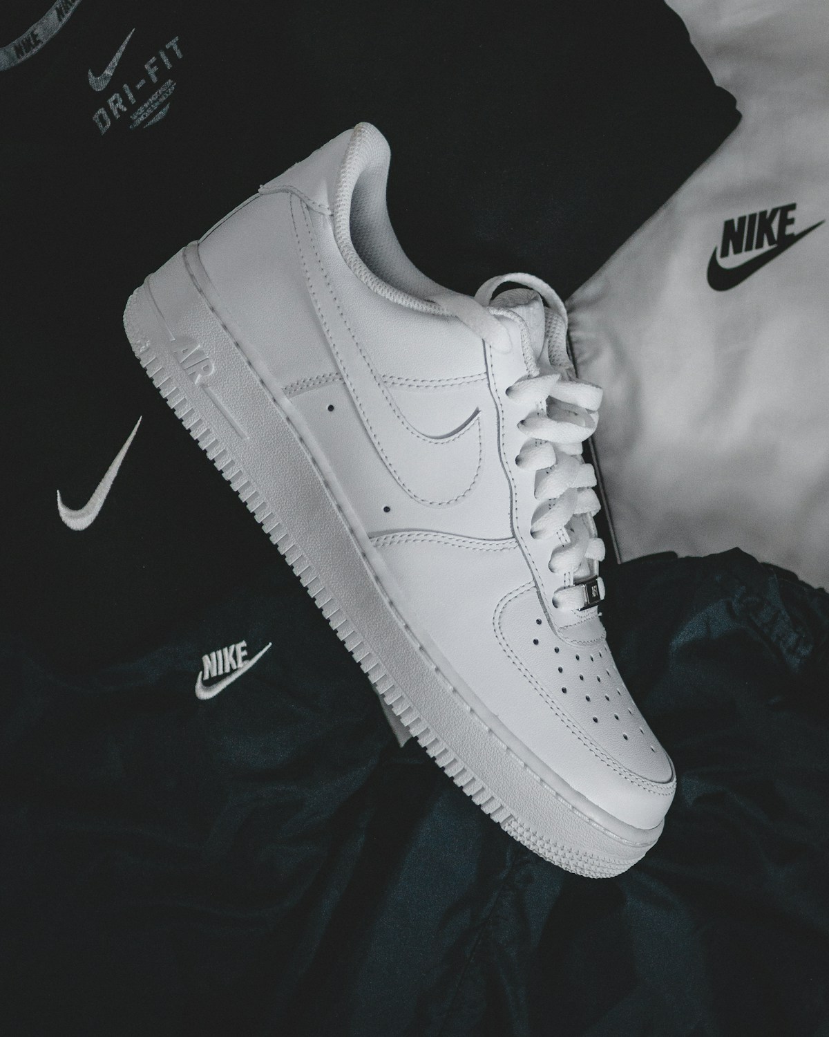 Man styling premium KrafStyle sneakers