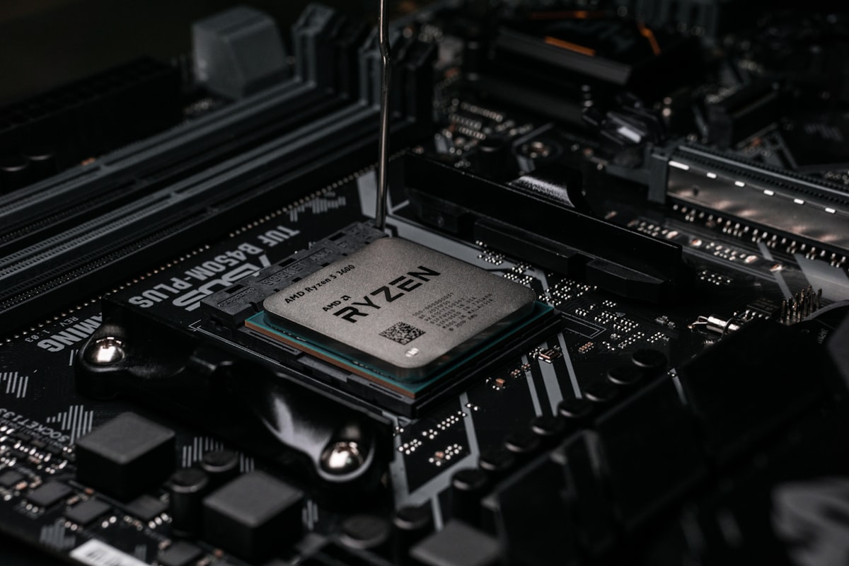 AMD CPU background image