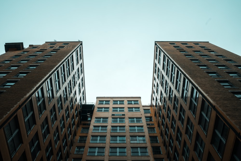 brown and white concrete building