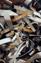 brown and black leather belt