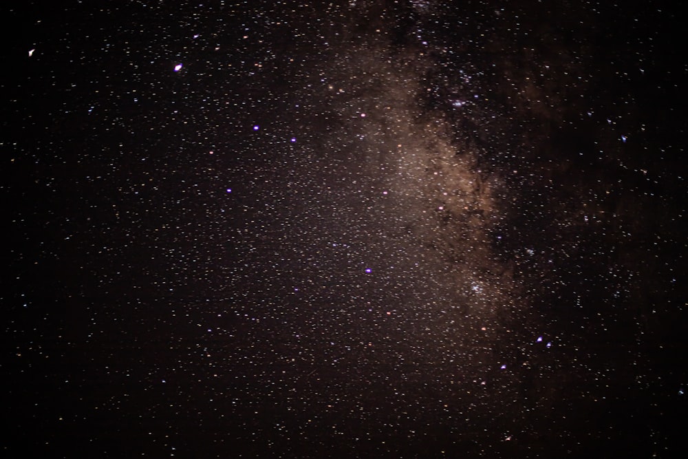 starry night sky over starry night