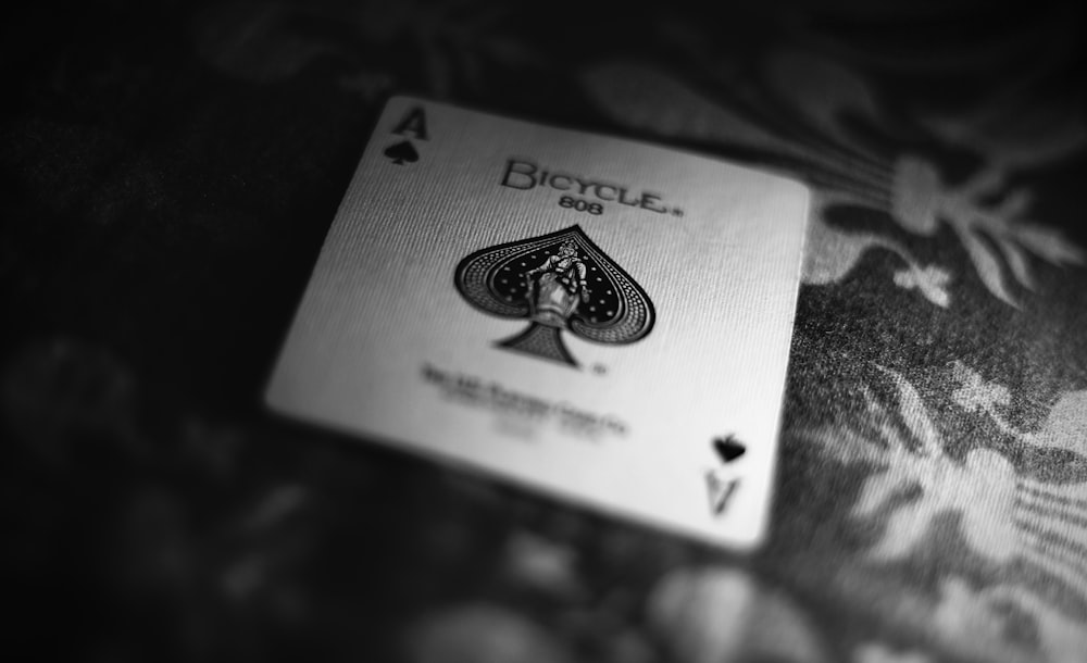Pik-Ass Spielkarte