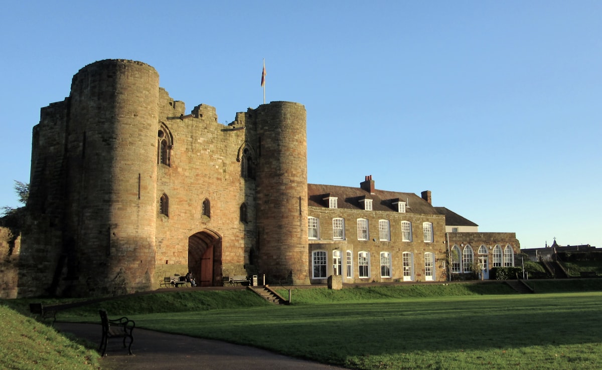 Tonbridge Castle gatehouse in Tonbridge, Tonbridge and Malling, Kent