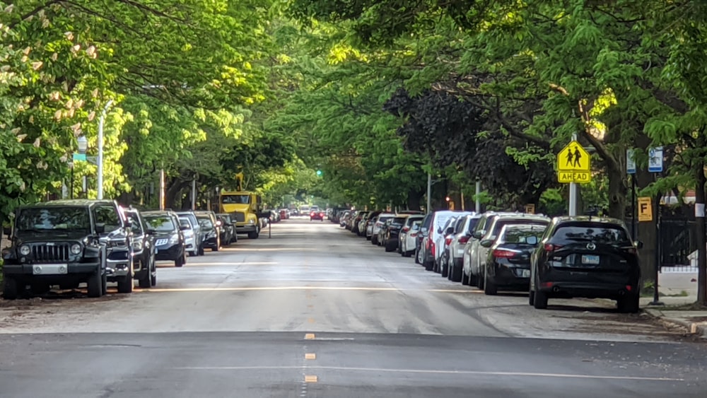 cars on road during daytime