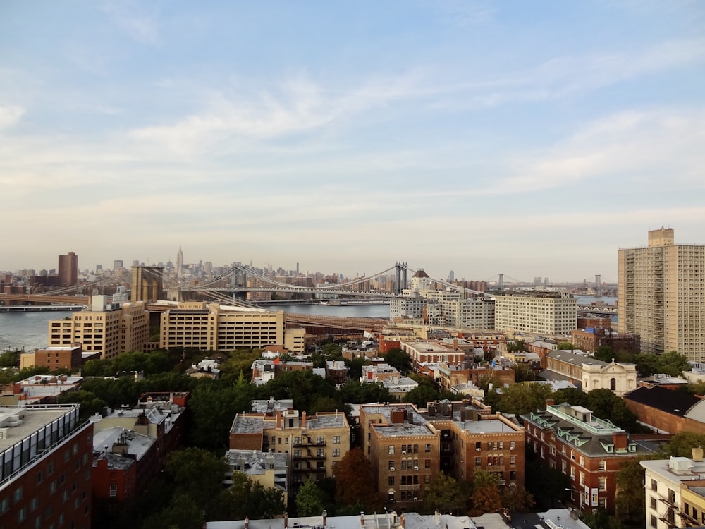 aerial view of city buildings during daytime