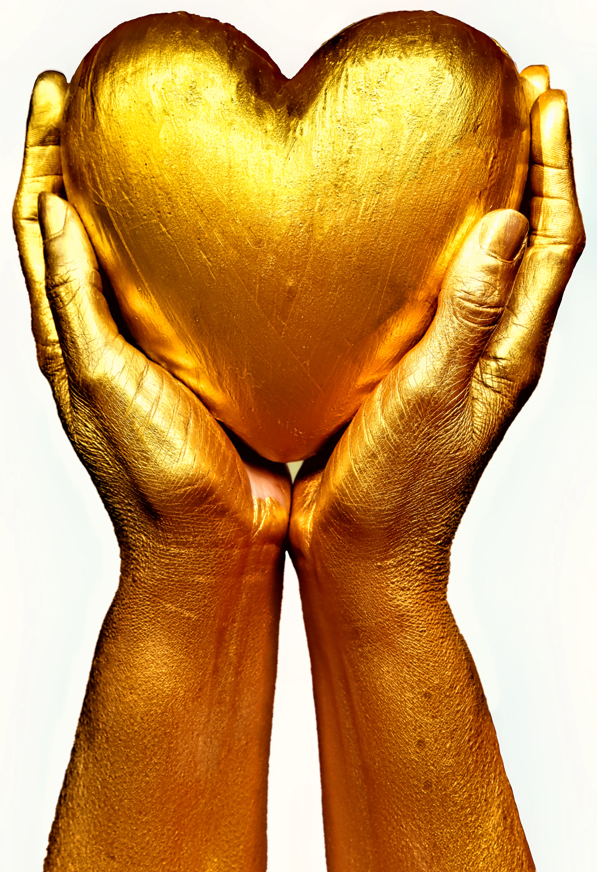 persons hand on white surface