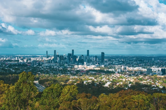 aerial view of city buildings during daytime in Brisbane Australia