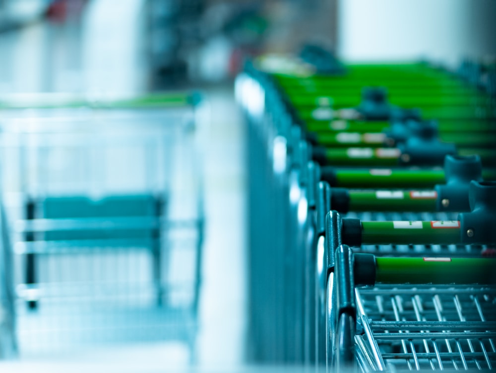 Helping an elderly person return their grocery cart can ease them of the errand and make their day.