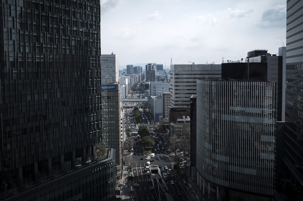 city buildings under white sky during daytime