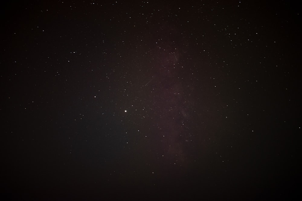 starry night sky during night time