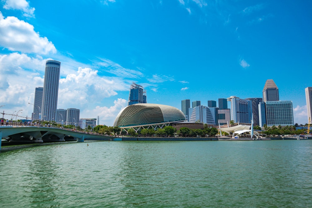 city skyline under blue sky during daytime