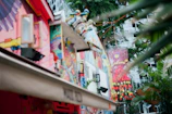 Close-up of vibrant murals painted on urban walls in Monterrey's cultural district.