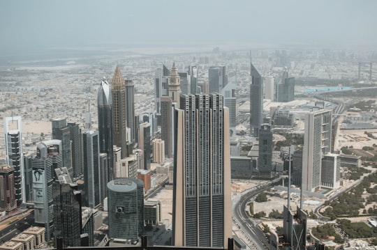 city skyline during day time in Burj Park United Arab Emirates