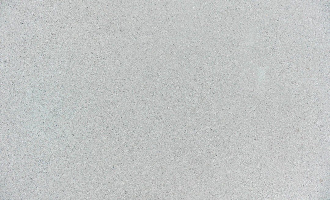Close-up of a smooth, freshly finished concrete surface