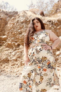 Fabi Rock Valley posing confidently in a stylish outfit during a photoshoot.