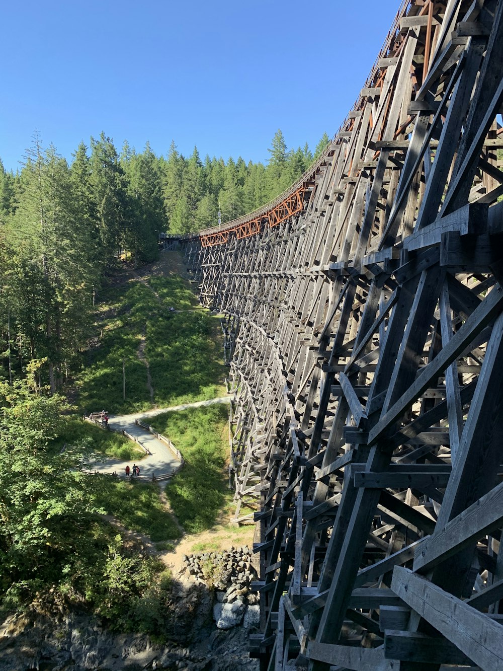 The trestle in Cowichan BC