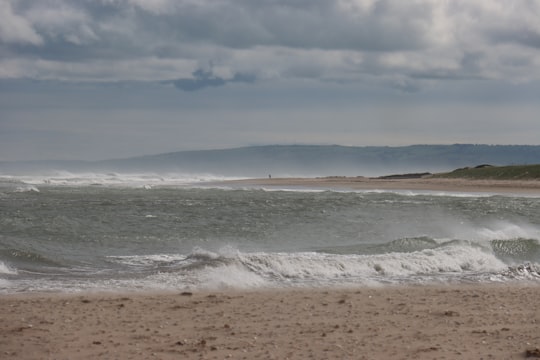 ocean waves crashing on shore during daytime in Coorong National Park Australia