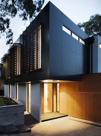 brown and black concrete building