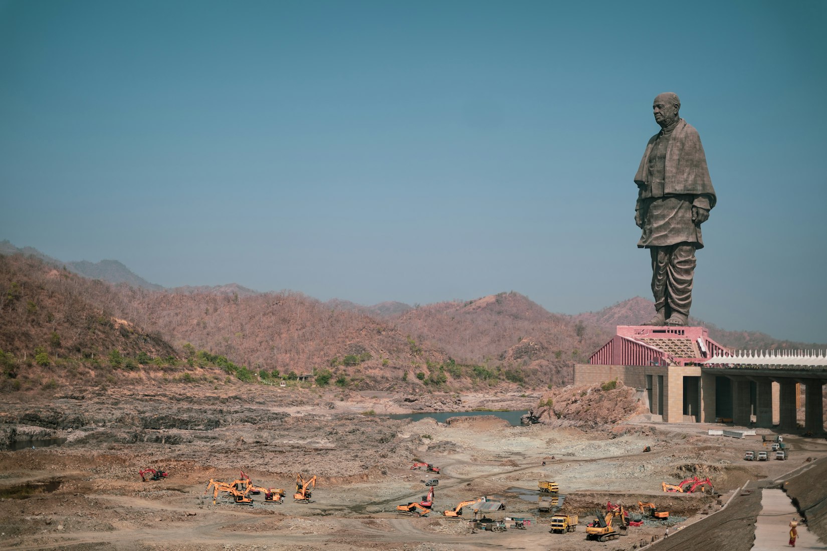 The Statue of Unity in Gujarat, India (Vivek Trivedi via Unsplash)