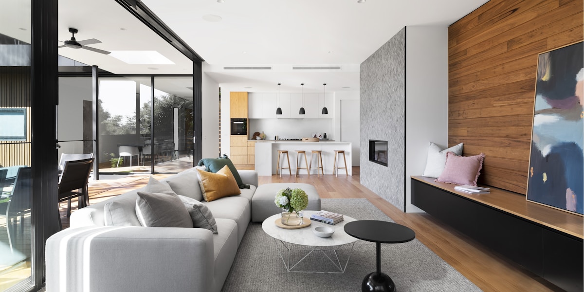 Modern clean home interior in Steinsel