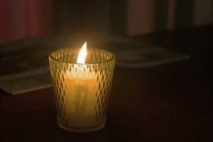 Textured Candle Holder