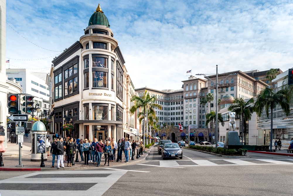 people walking on street near building during daytime