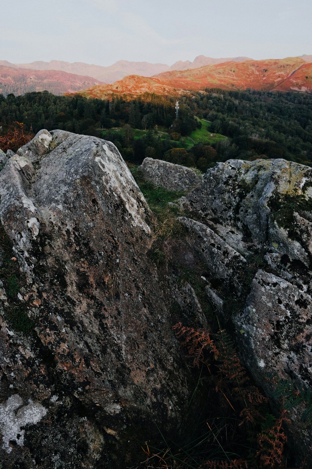 gray rock formation during daytime