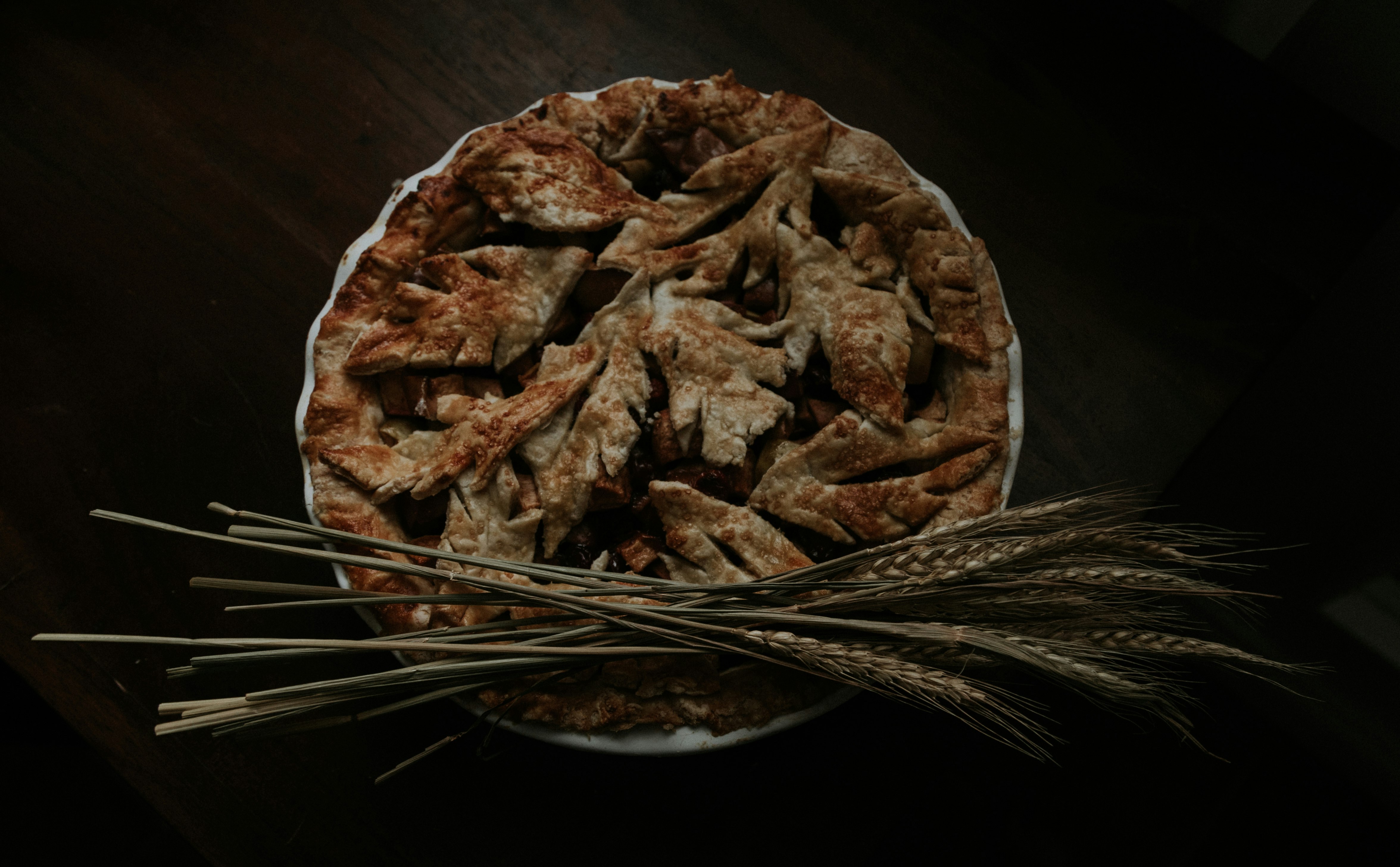 brown dried fish on brown wicker basket