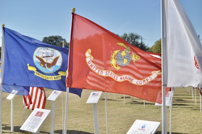 veterans day flags for speech therapy