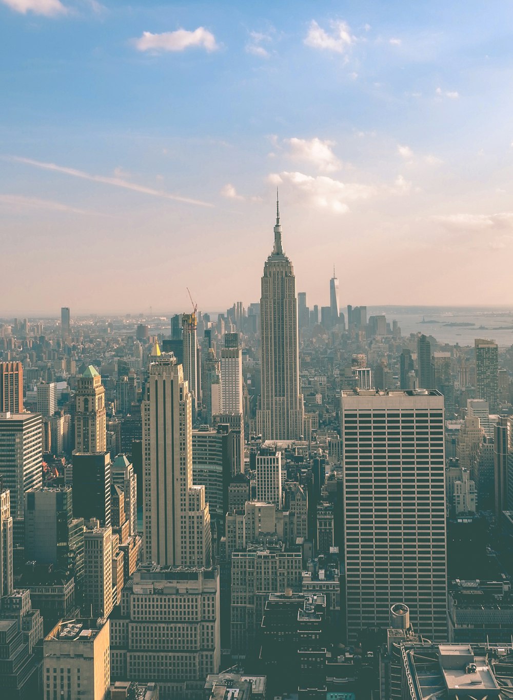 aerial view of city buildings during daytime