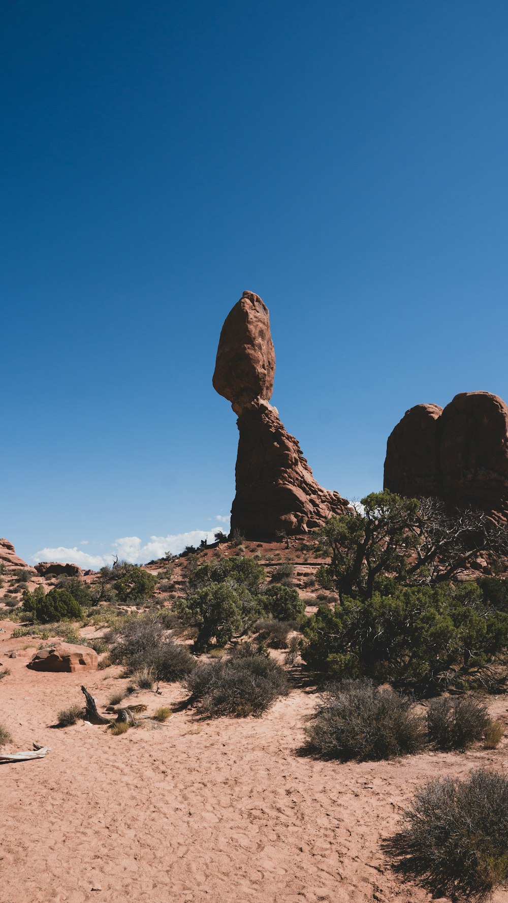 brown rock formation under blue sky during daytime