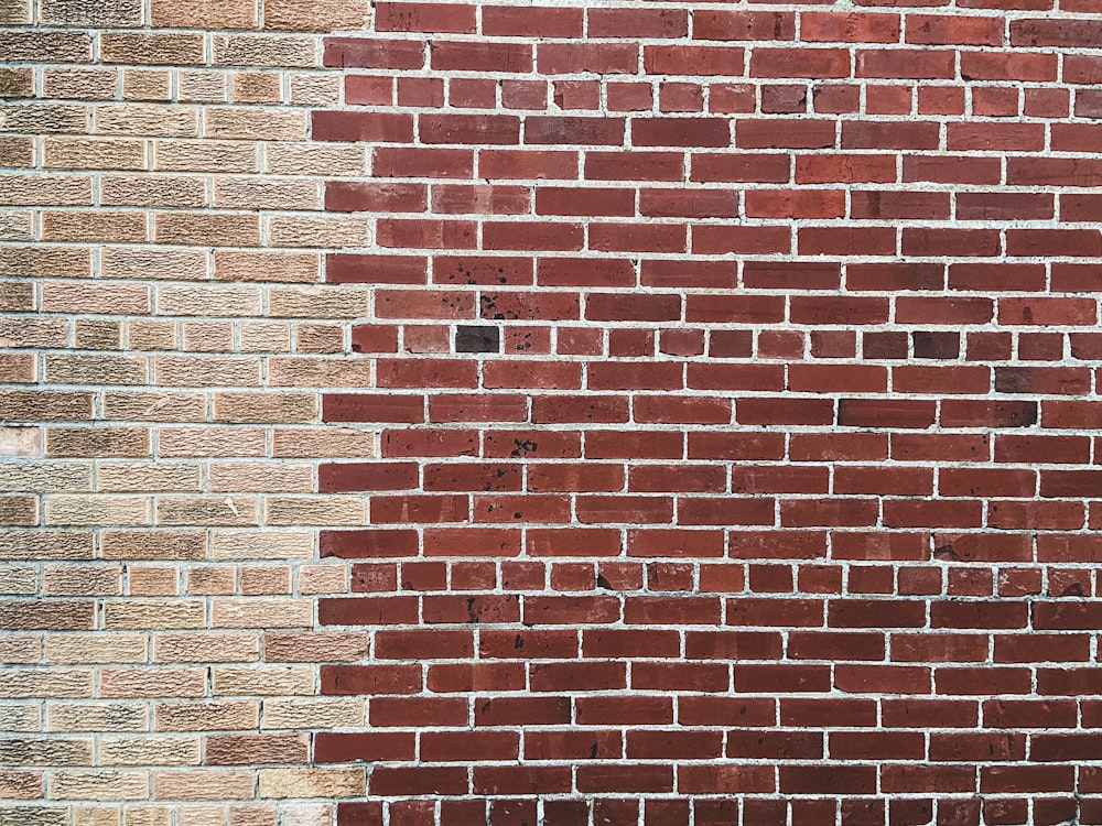 brown brick wall during daytime