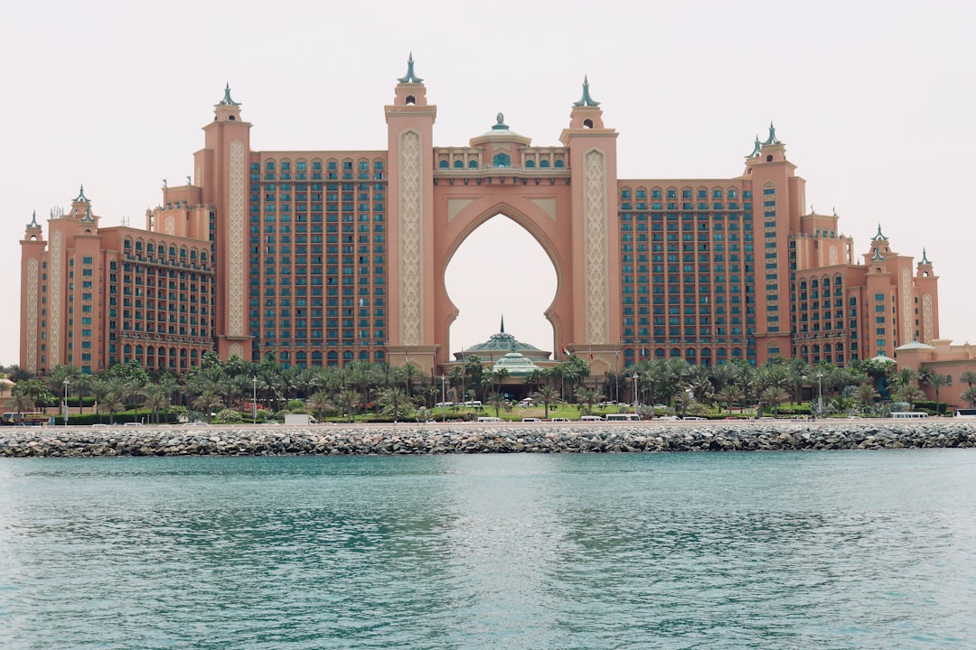 Landmark photo spot Palm Atlantis Monorail Station - Dubai - United Arab Emirates Burj Al Arab