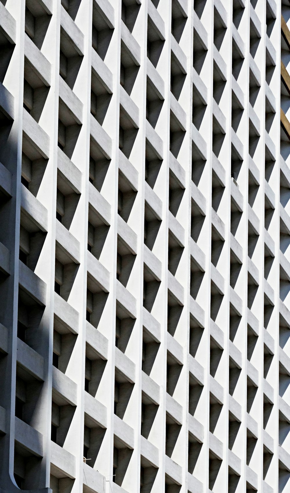 white and blue concrete building