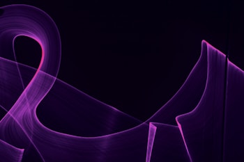 purple light in white background