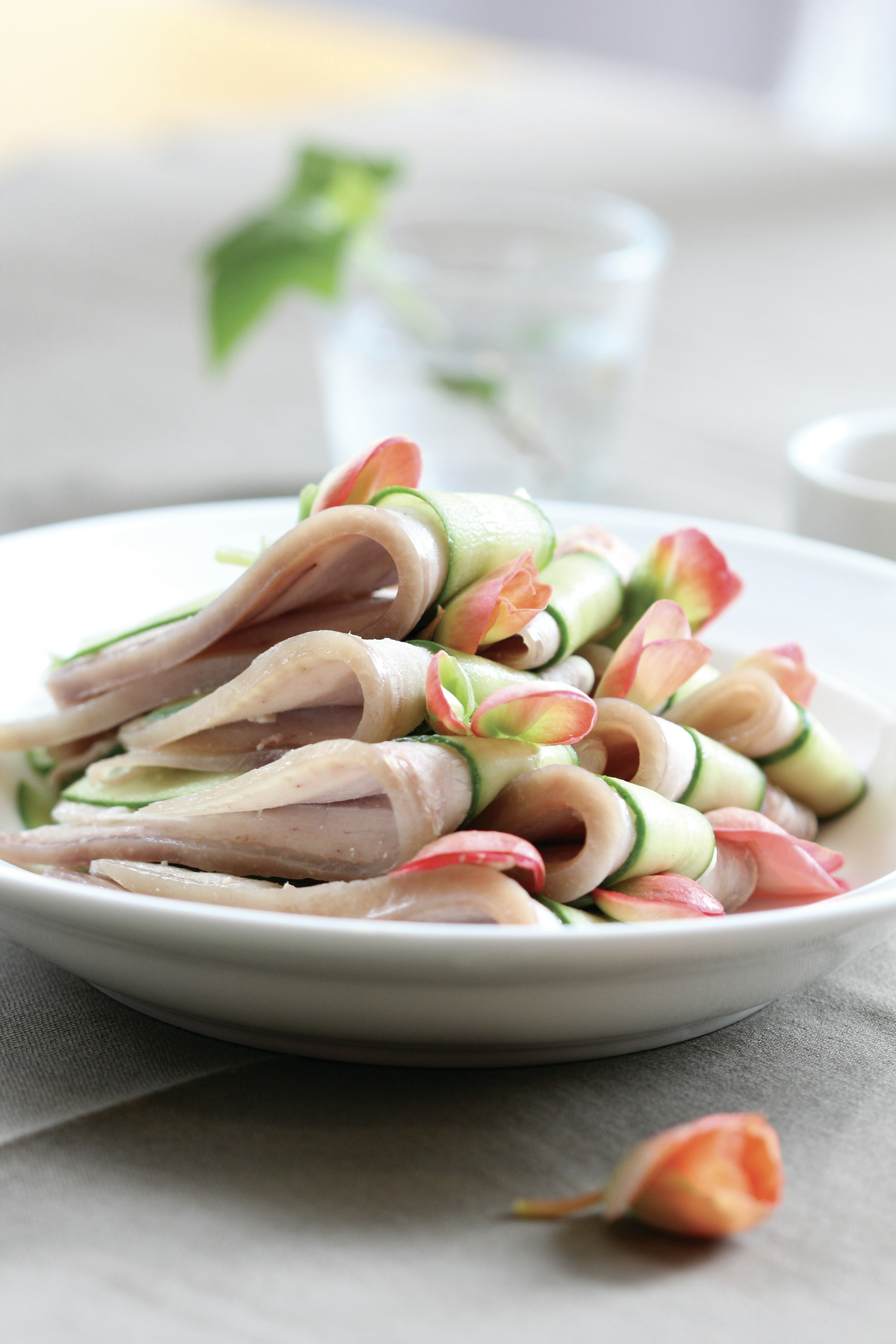 sliced vegetables on white ceramic bowl