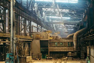 brown and gray train station