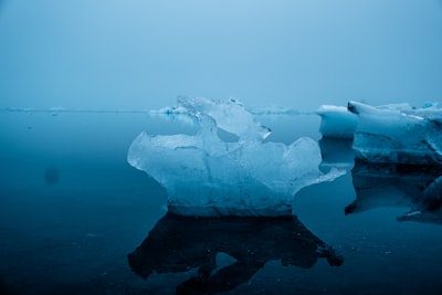 ice on body of water