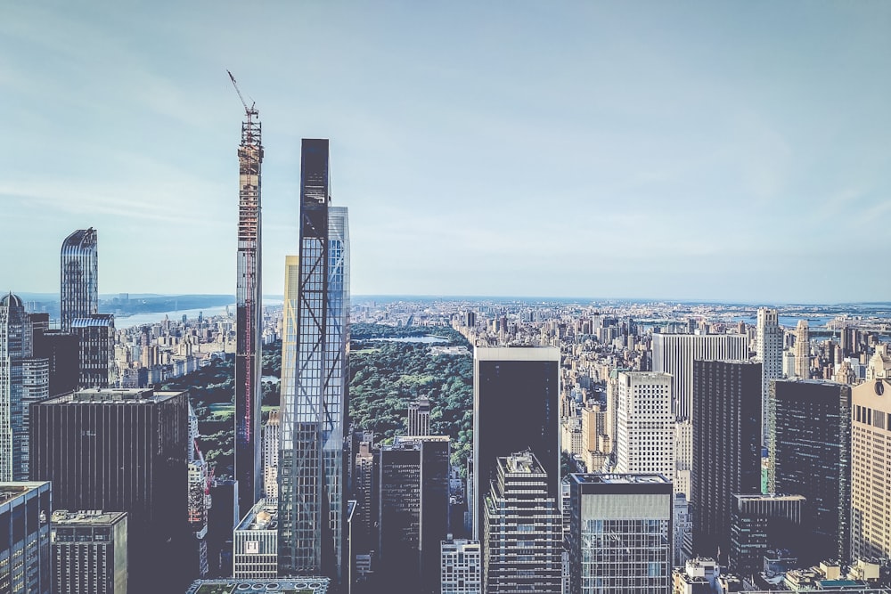 aerial view of city buildings during daytime