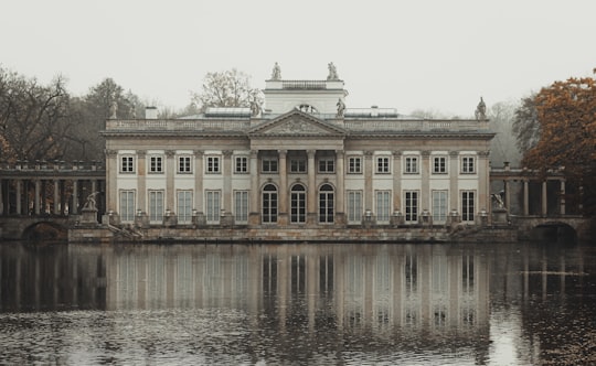 photo of Łazienki Park Palace near Warsaw