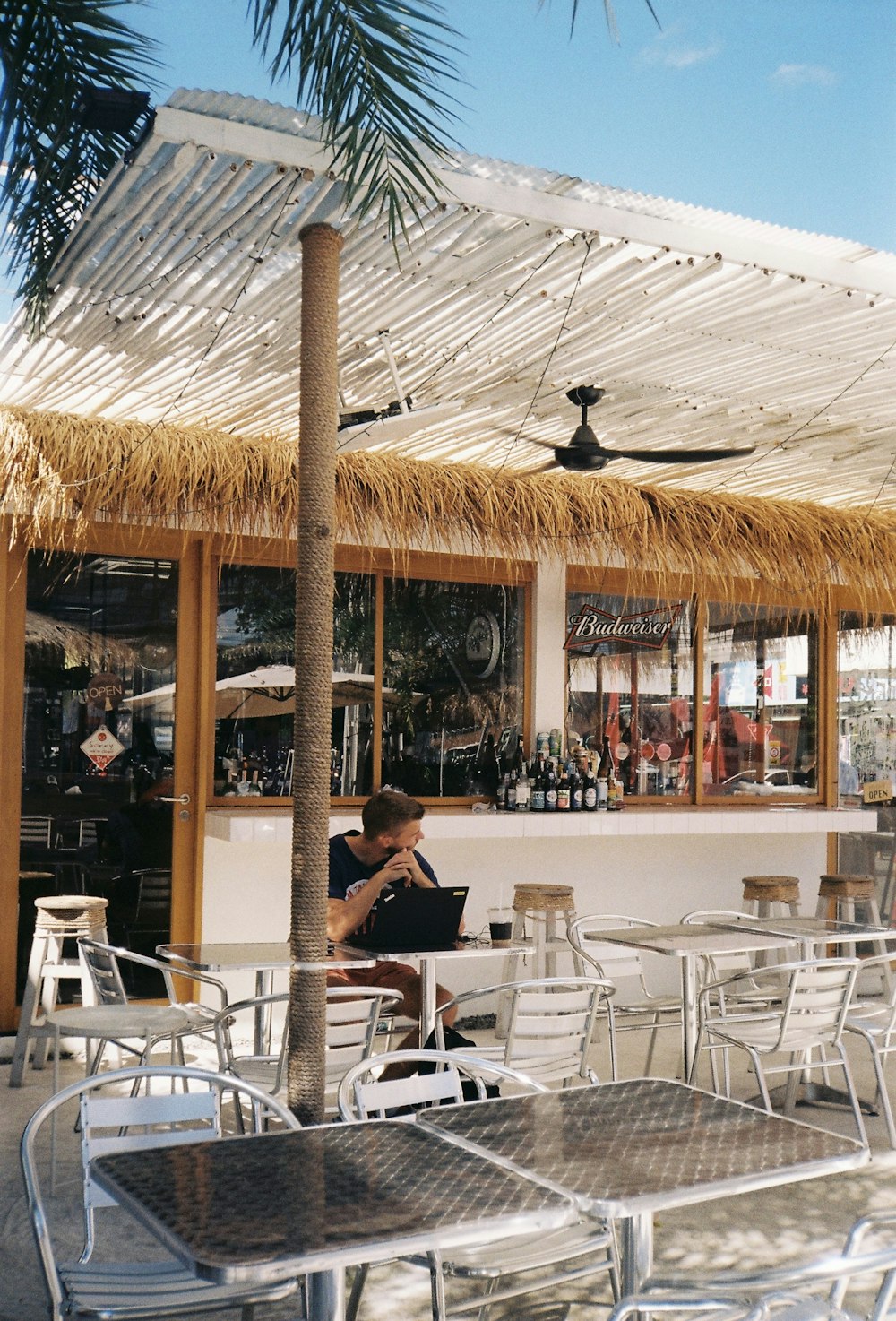 people sitting on chair in restaurant