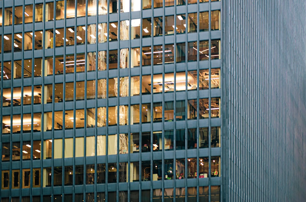 brown wooden framed glass window