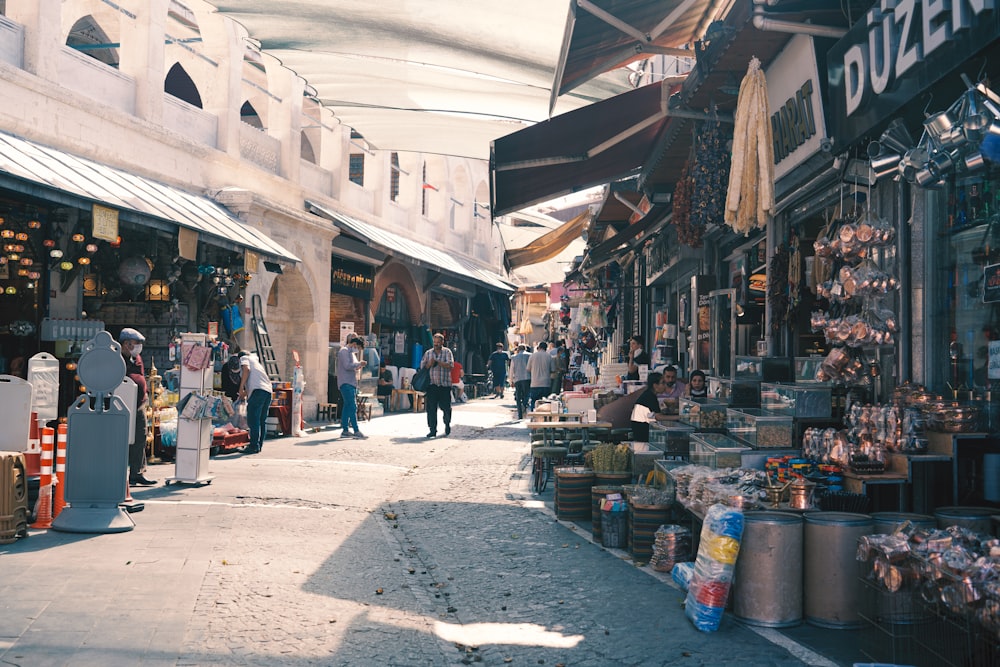 people walking on street during daytime