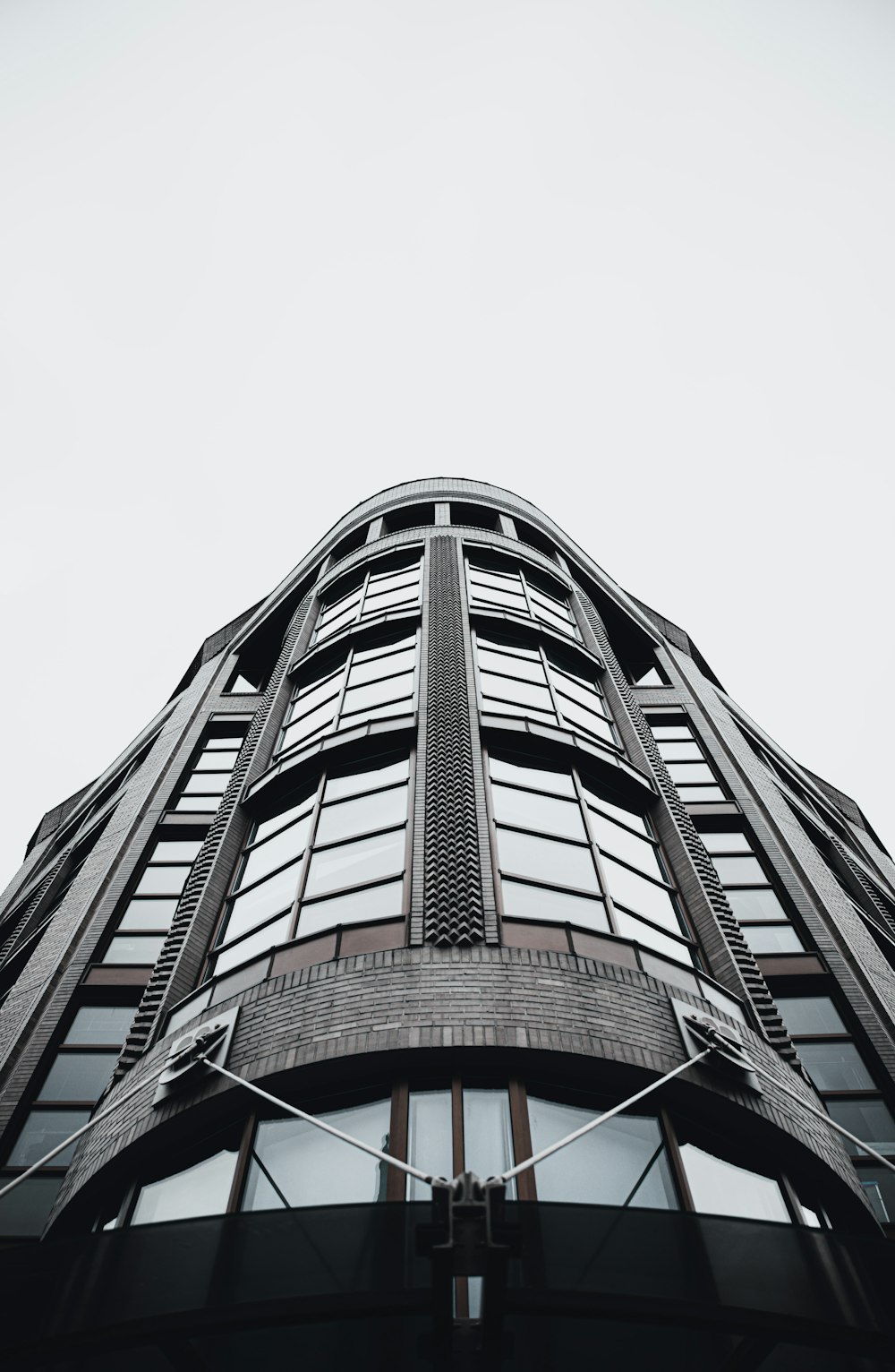 low angle photography of high rise building