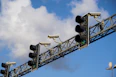 traffic light under blue sky during daytime