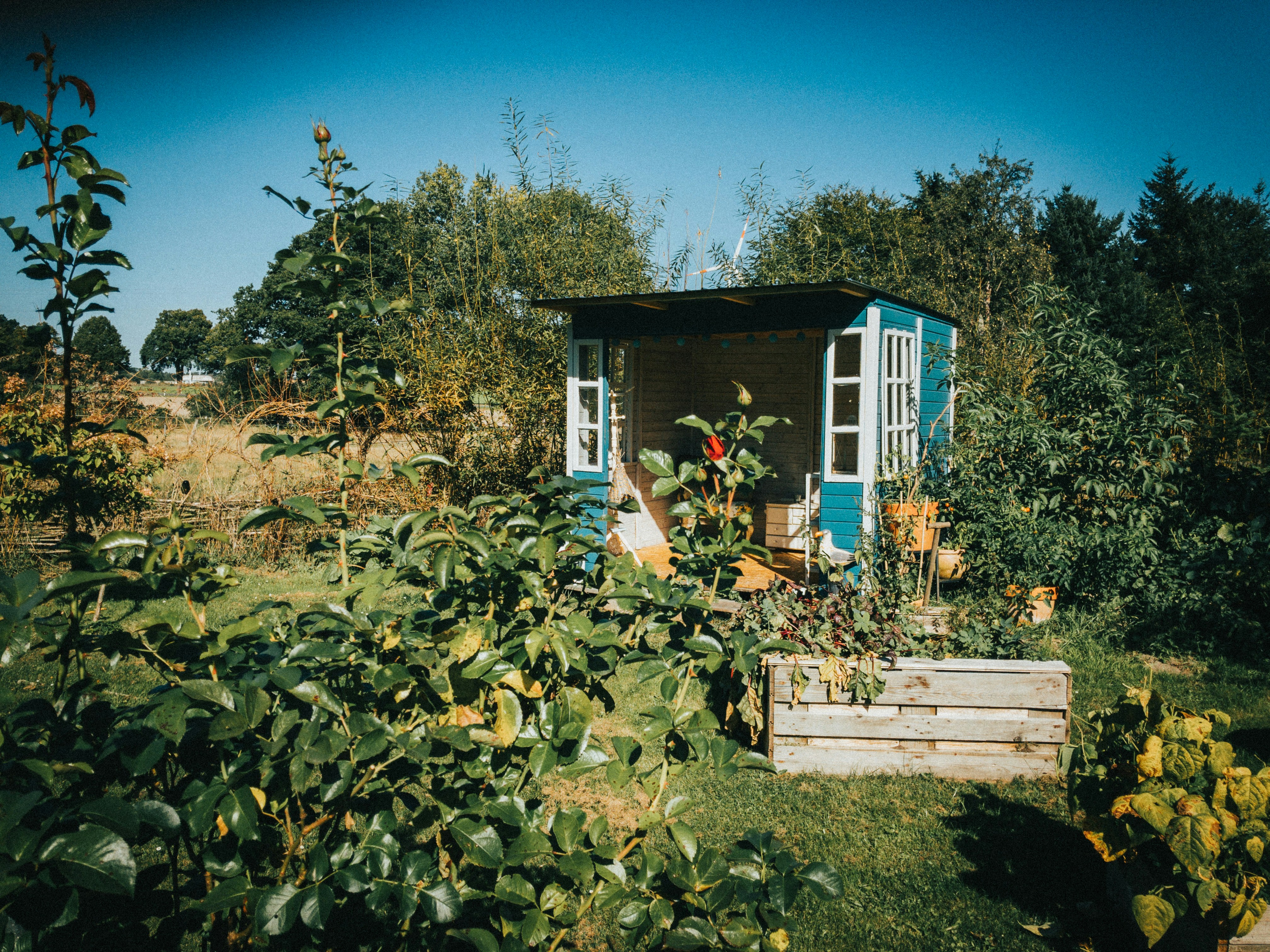 Restored rural home with garden in Spoleto's countryside