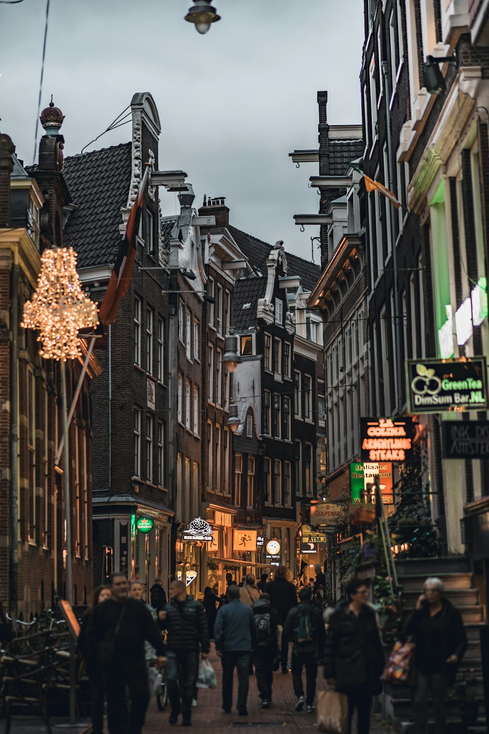 people walking on street during daytime